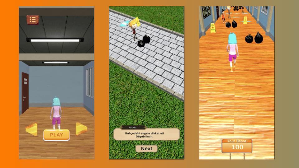 School Runner 3D
